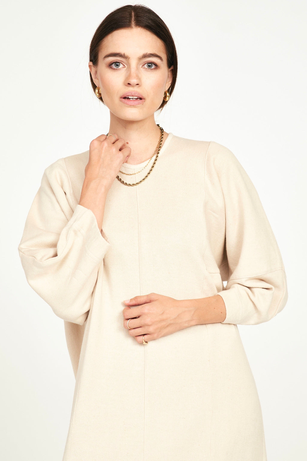 Lounge Dress in Dove