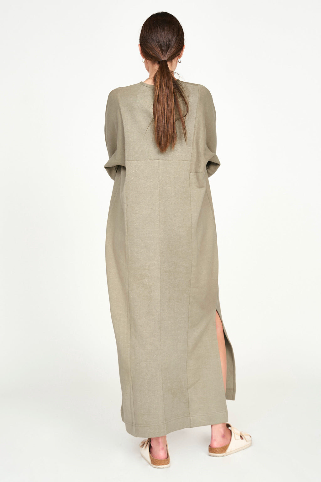 Lounge Dress in Sagebrush