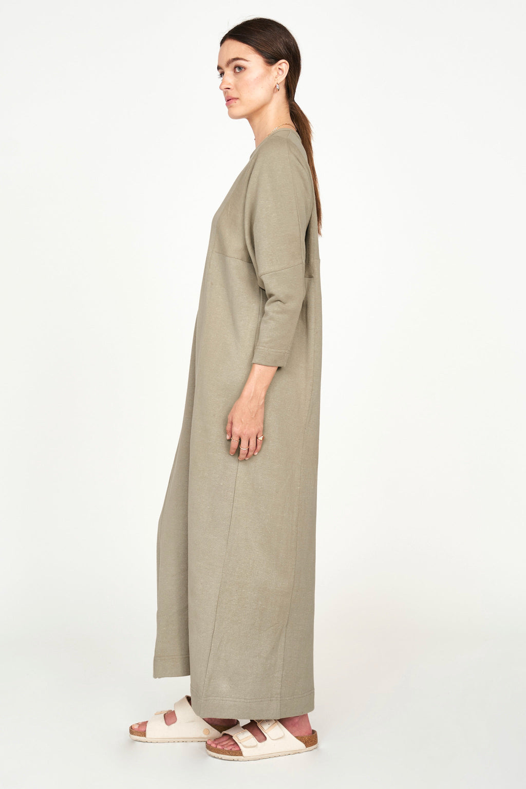 Lounge Dress in Sagebrush