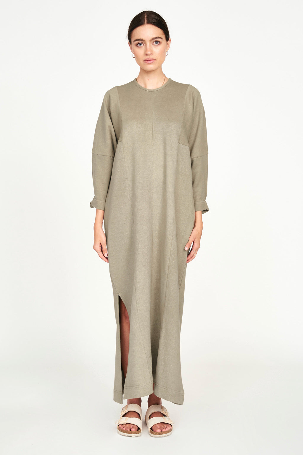 Lounge Dress in Sagebrush