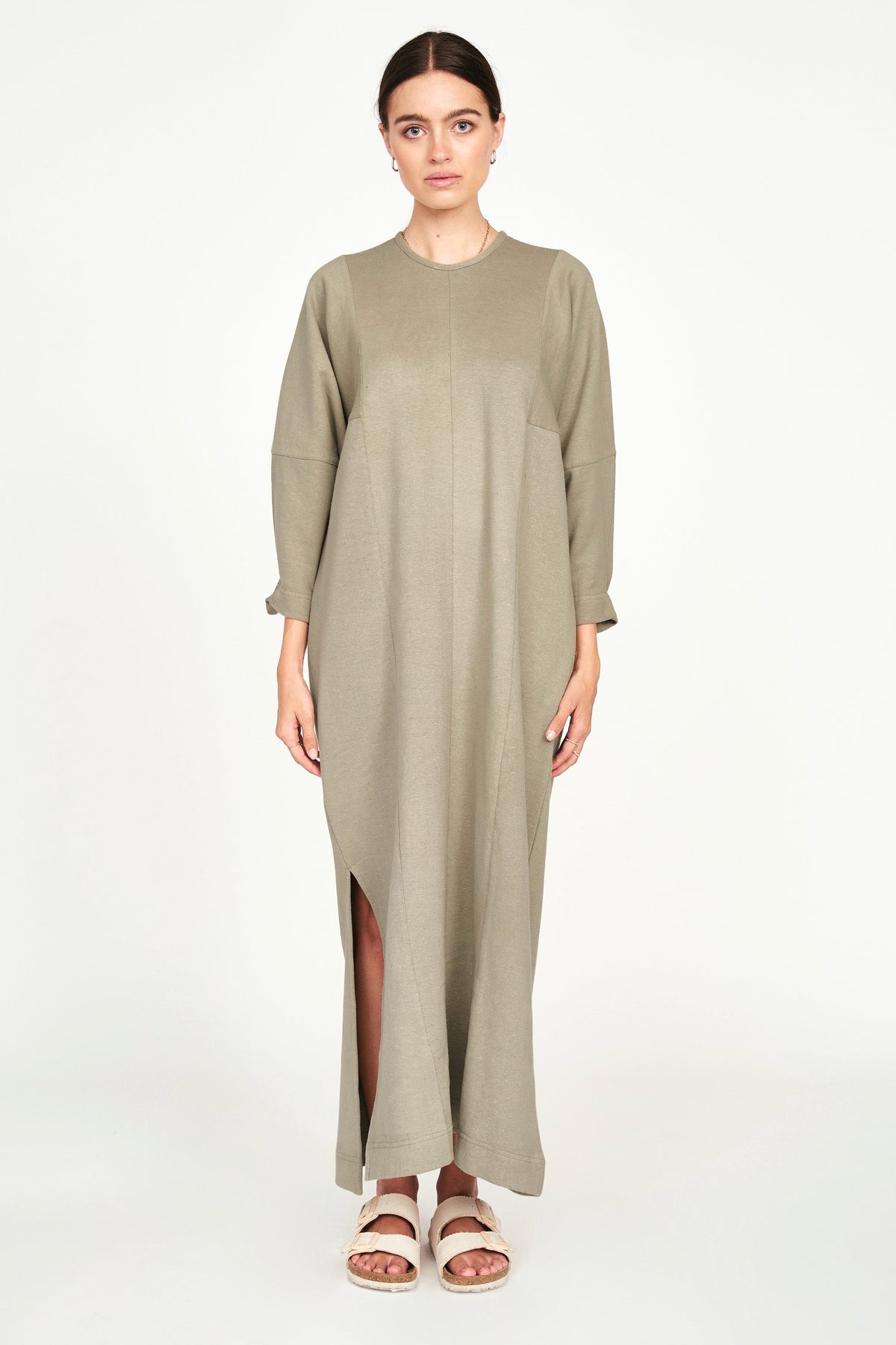 Lounge Dress in Sagebrush