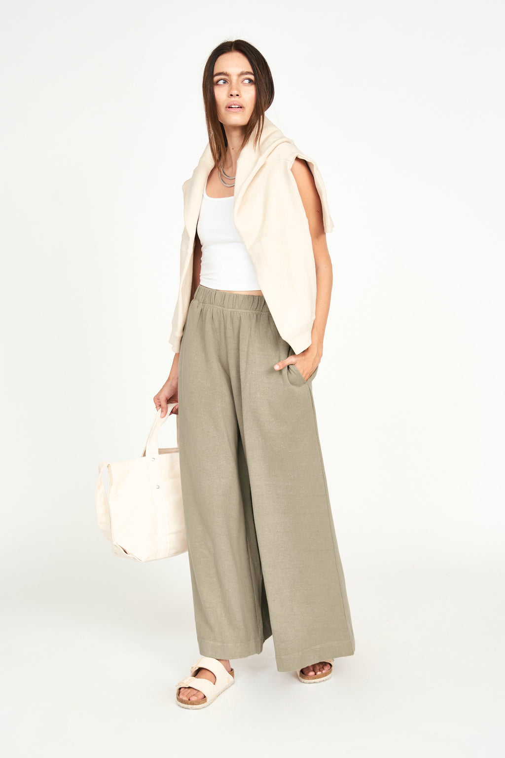 Pant in Sage brush