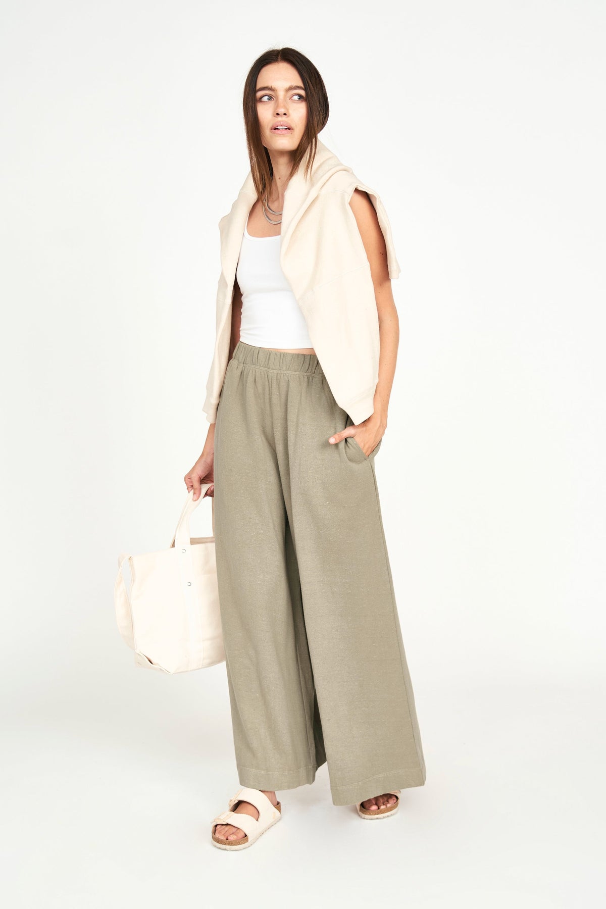Pant in Sage brush