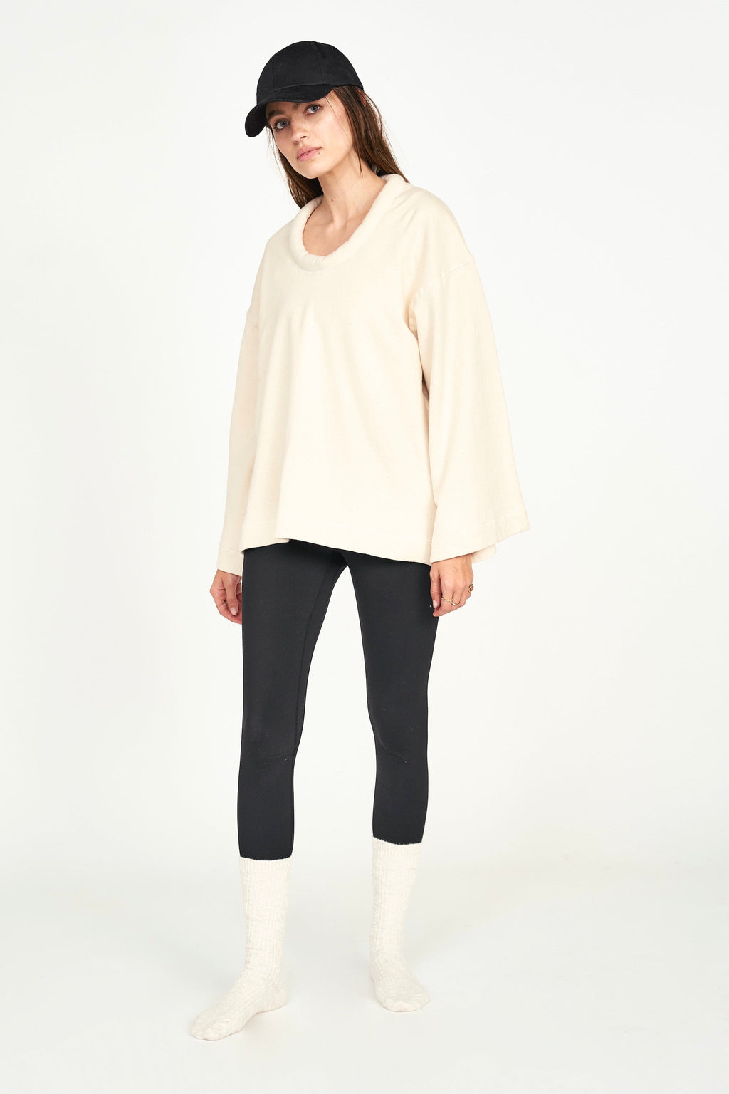 Sweatshirt in Dove