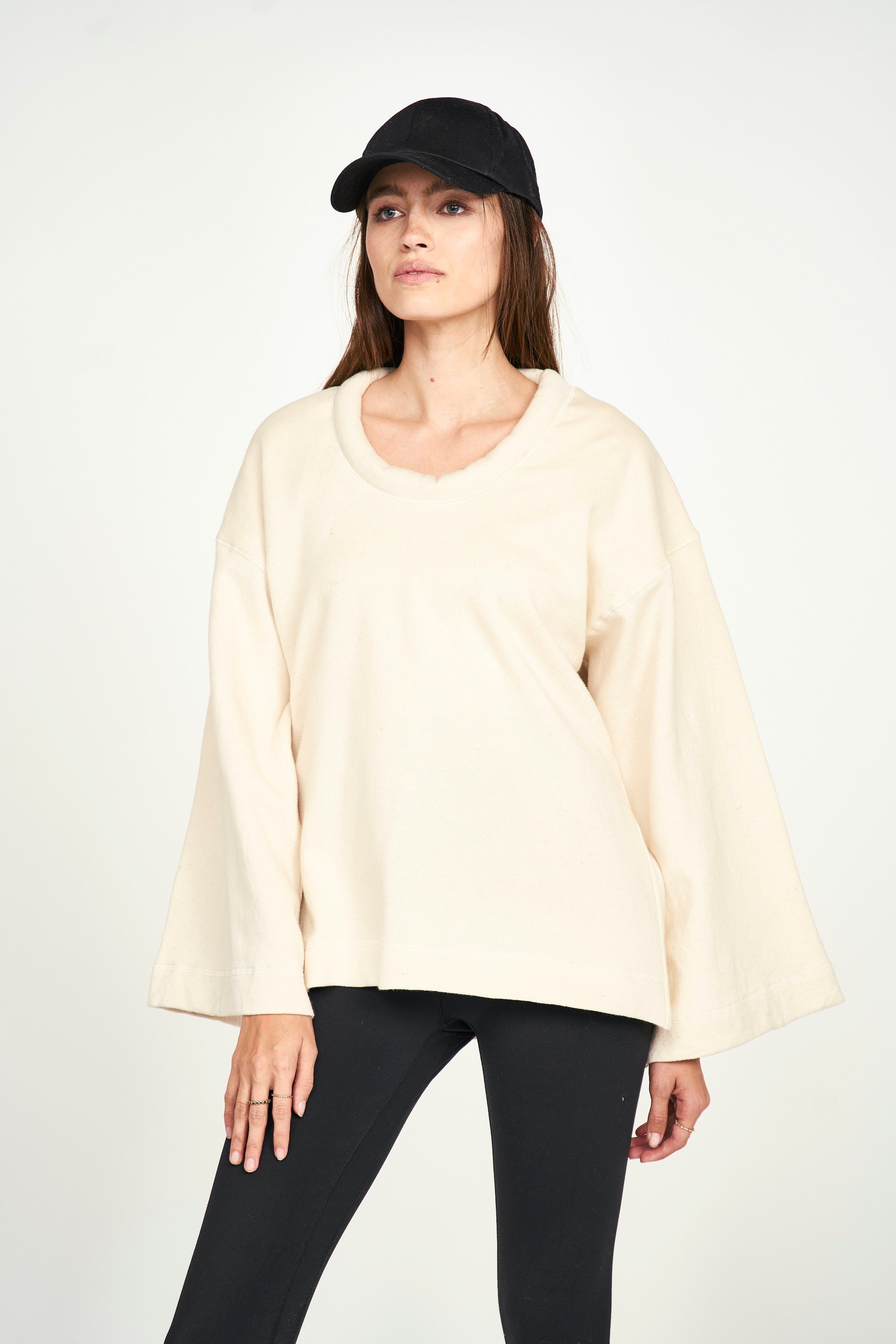 Sweatshirt in Dove
