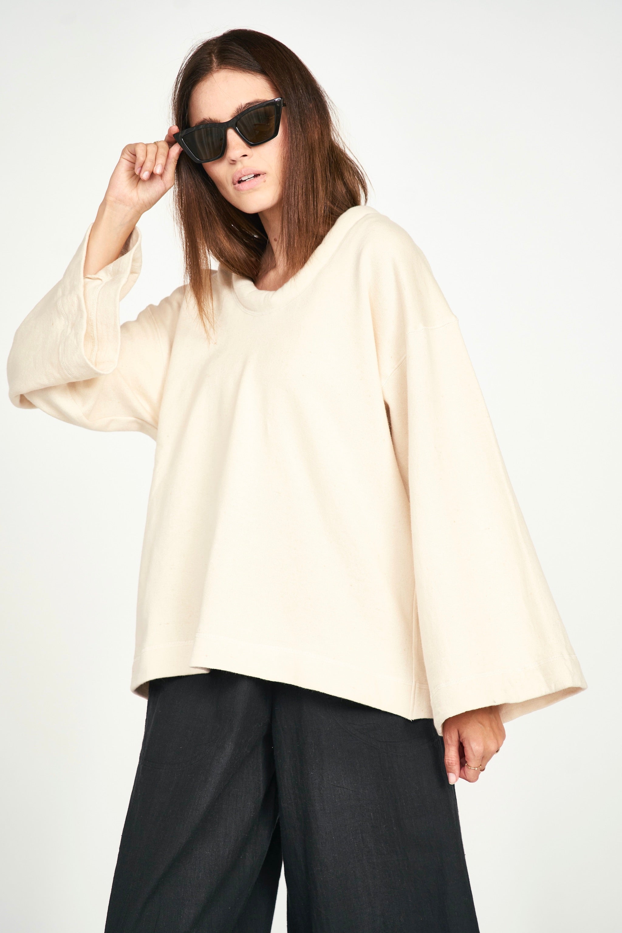 Sweatshirt in Dove