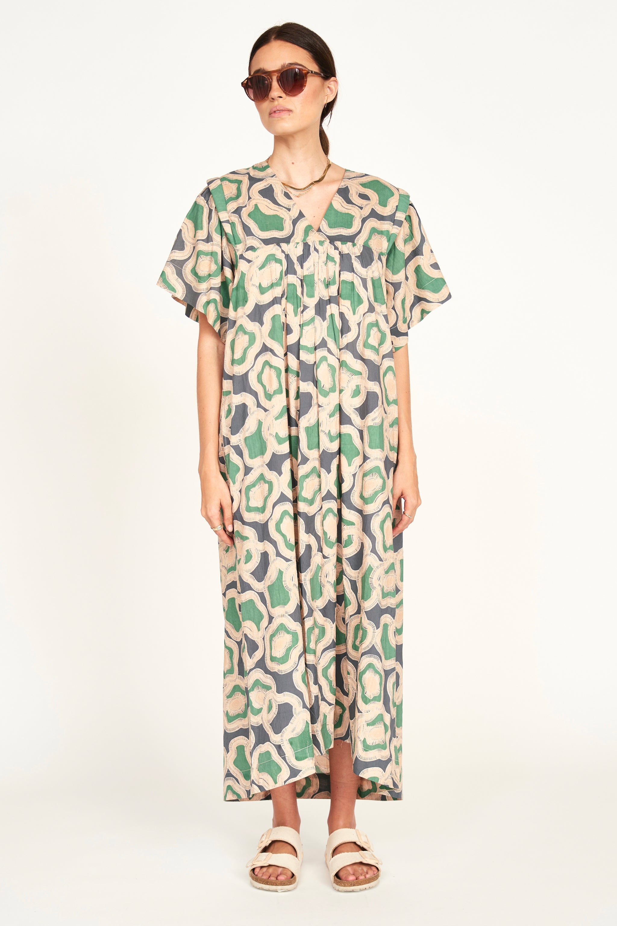 Caftan in Marine Puddles