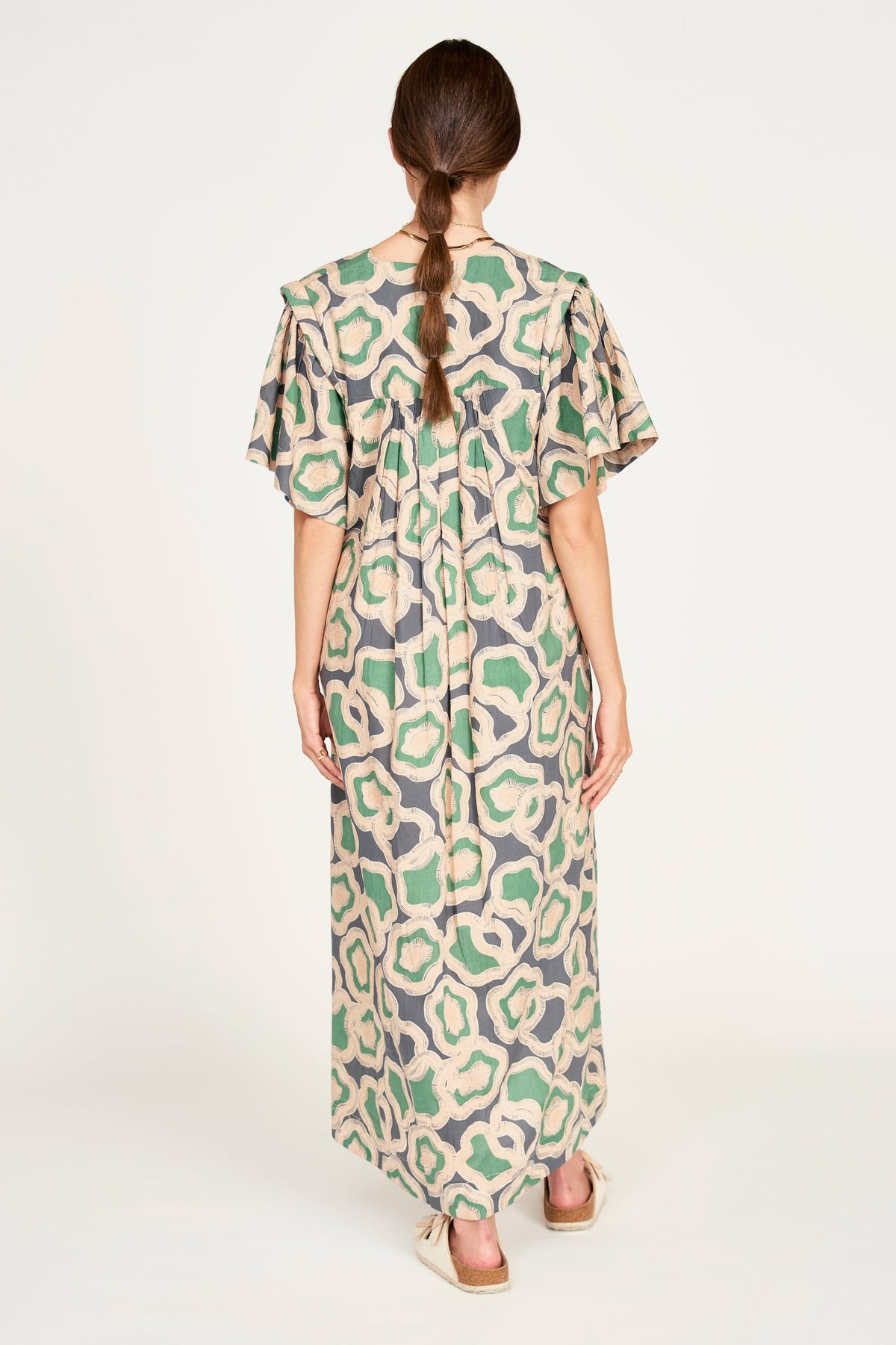 Caftan in Marine Puddles