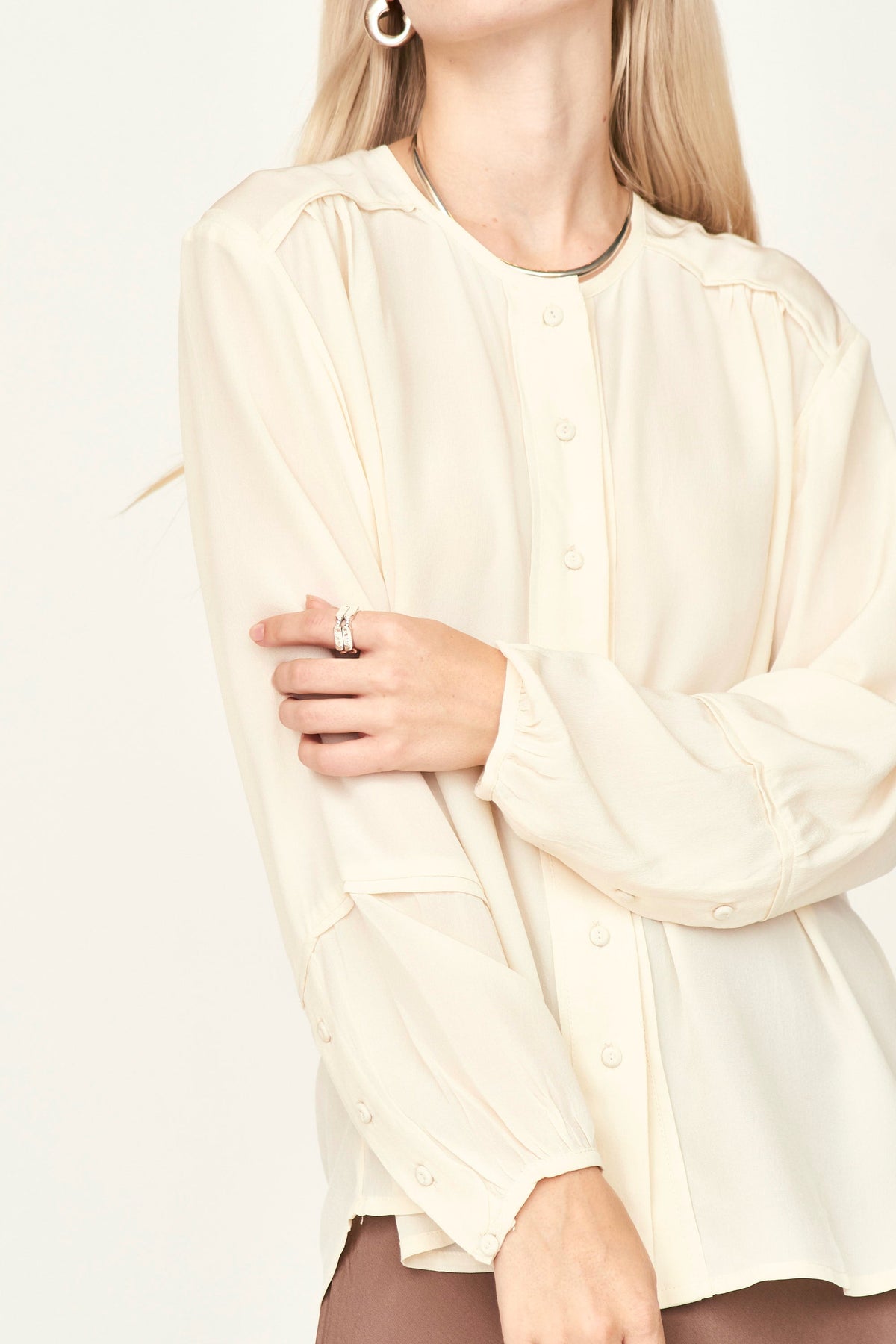 Blouse in Ivory
