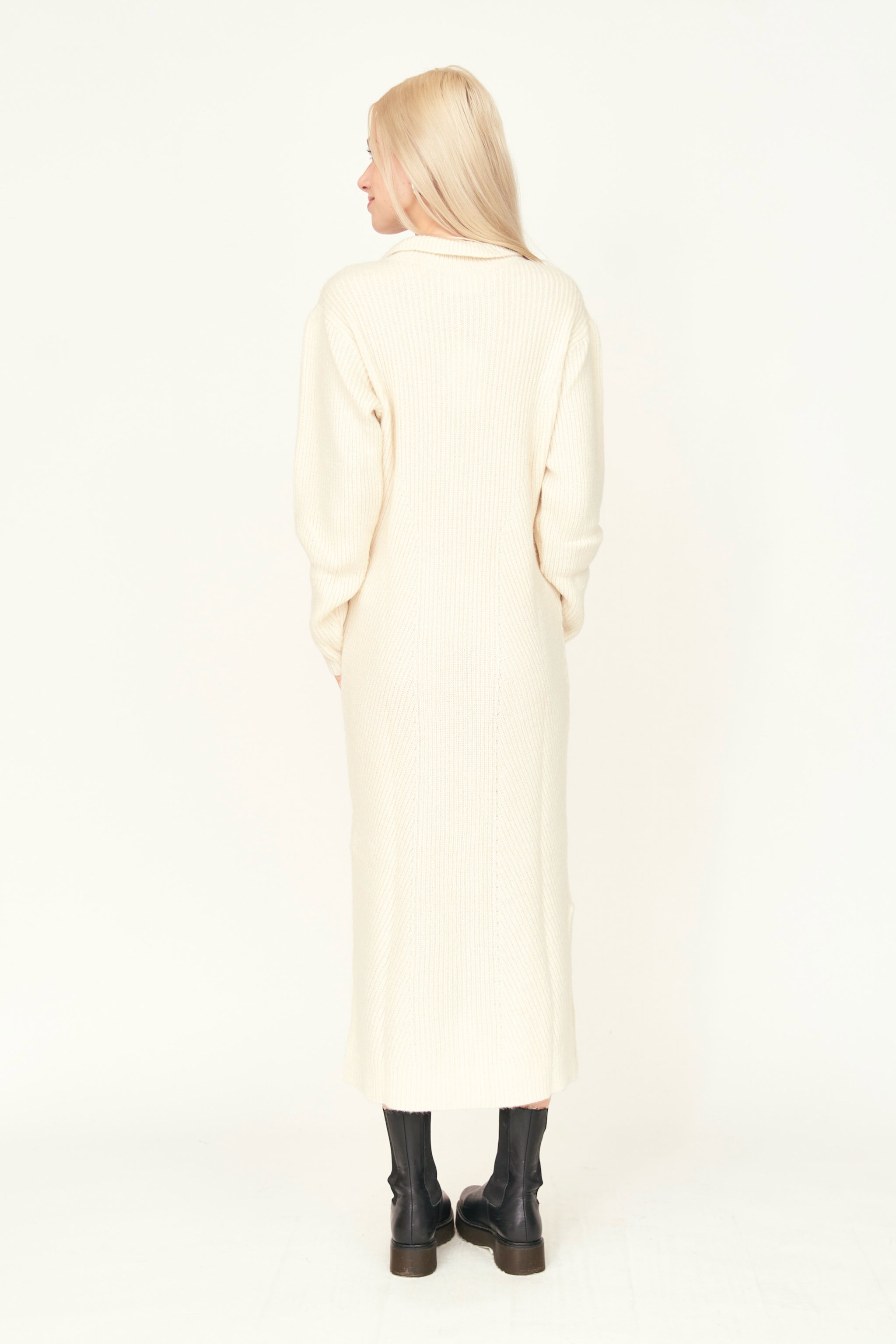 Sweater Dress in Ivory