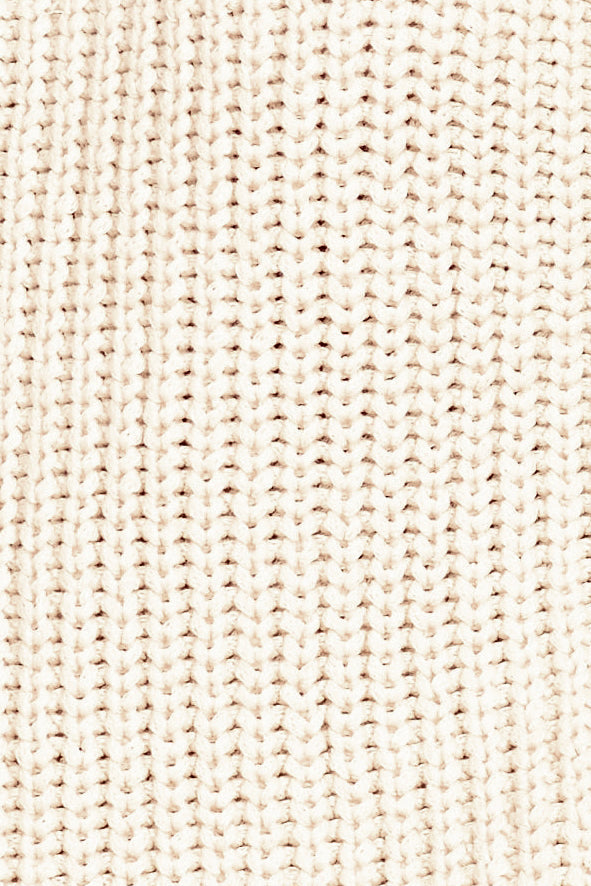 Knit Top in Bone