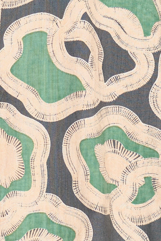 Caftan in Marine Puddles