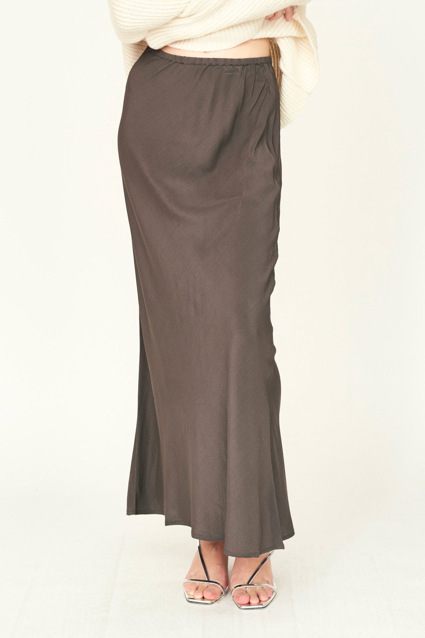 Skirt in Pewter