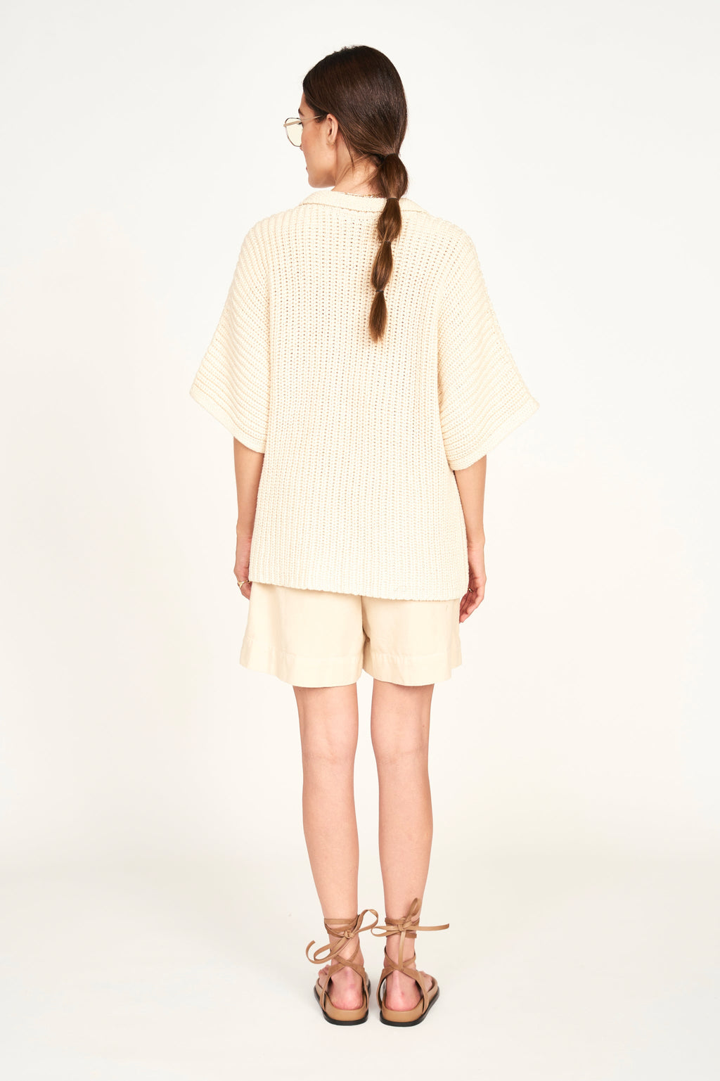 Knit Top in Bone