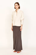 Skirt in Pewter