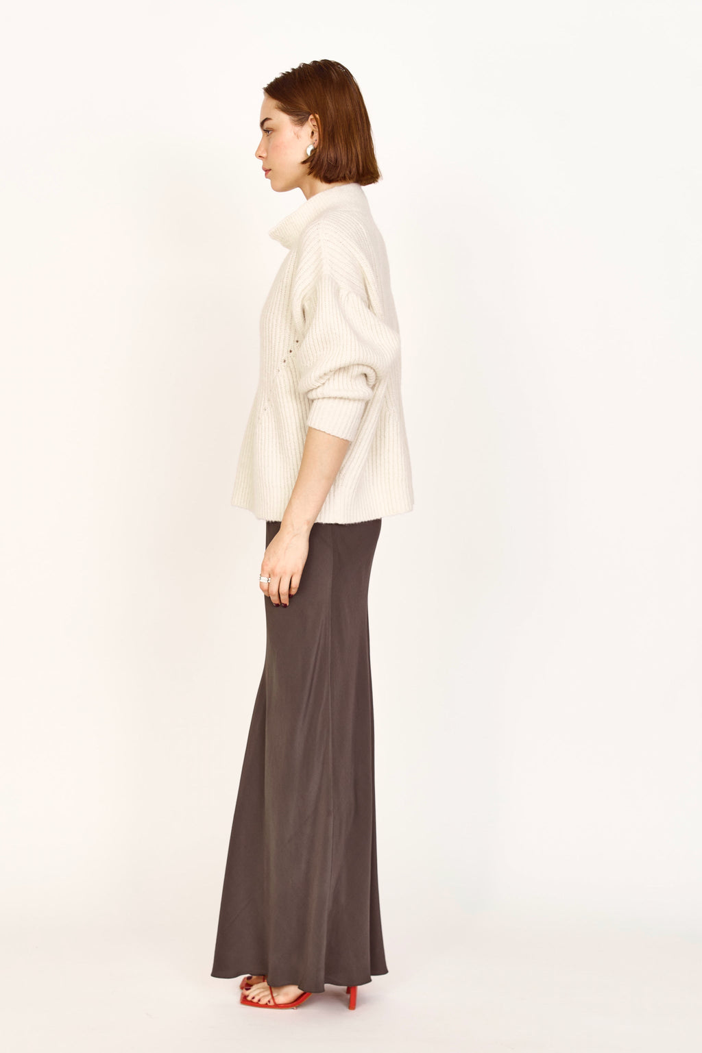 Skirt in Pewter