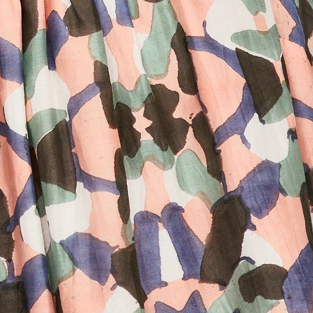 Caftan in Gathered detailing at neckline
