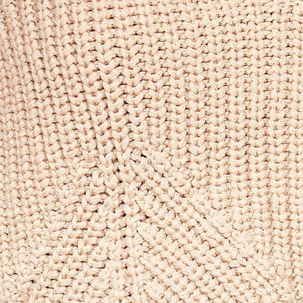 Slim Knit Skirt in Shell