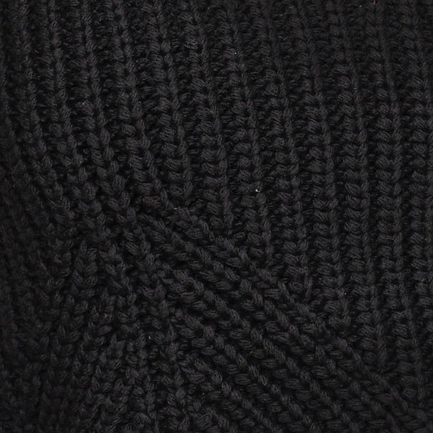 Cropped chunky knit tank