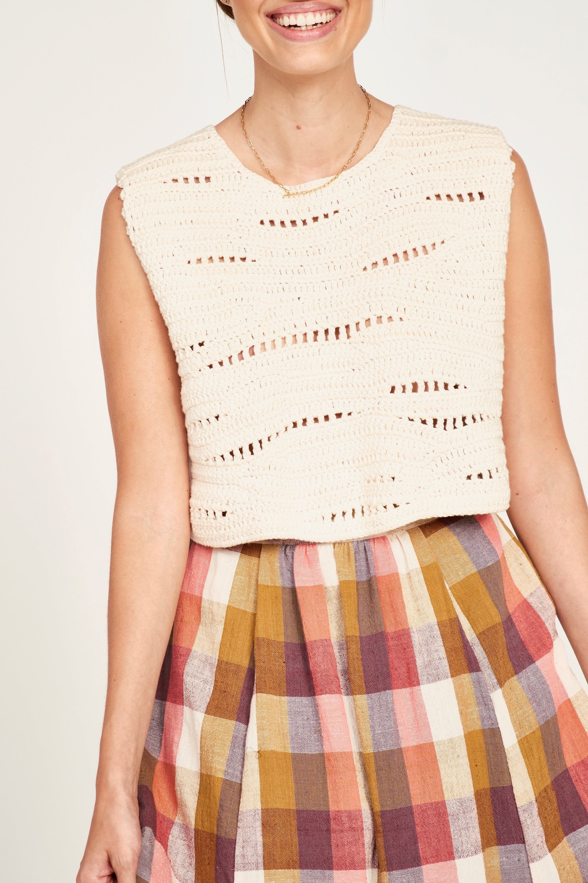 Hand Macrame Top