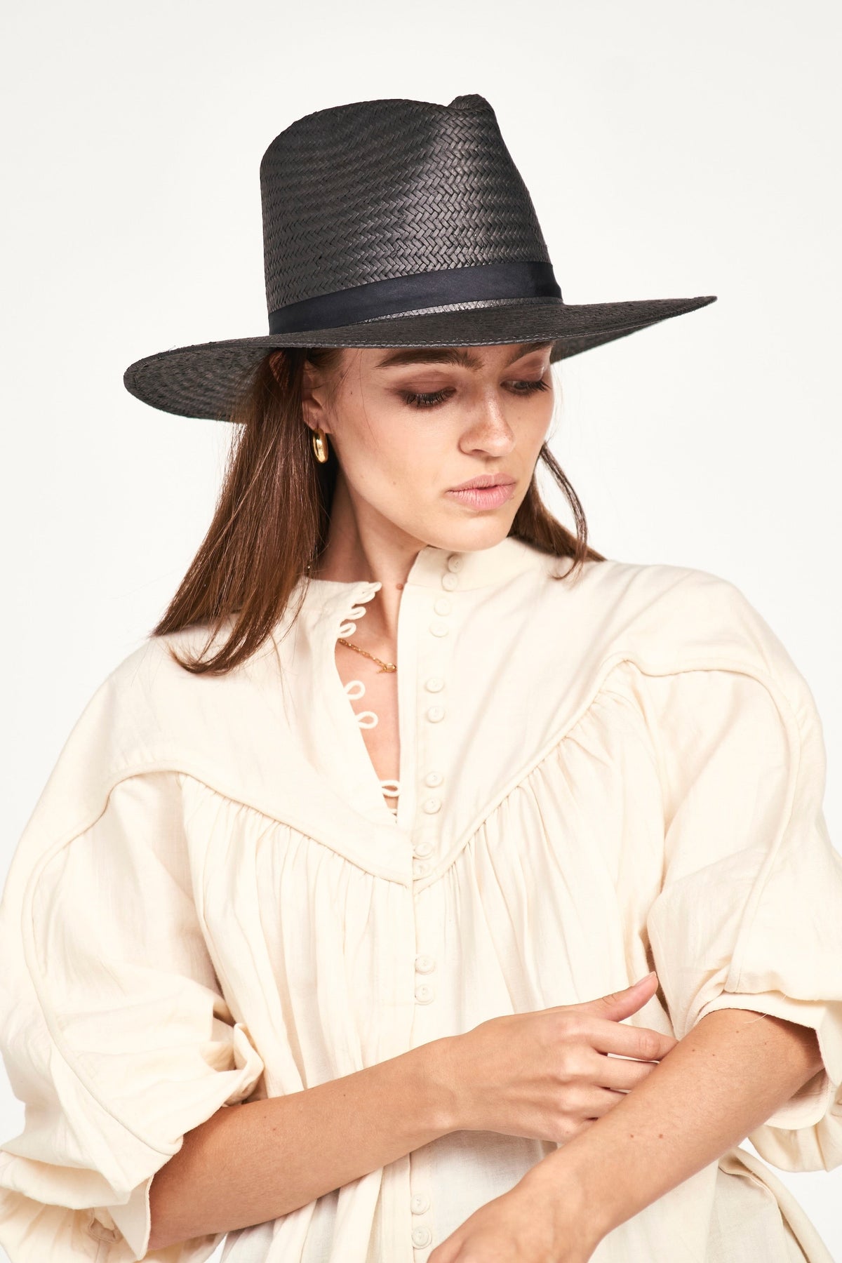 Blouse in Oat