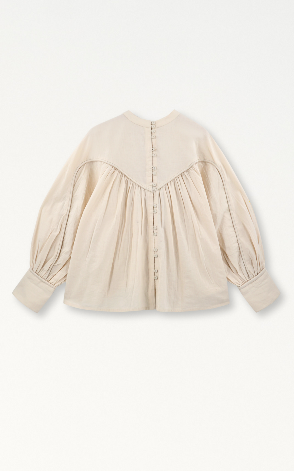 Blouse in Oat