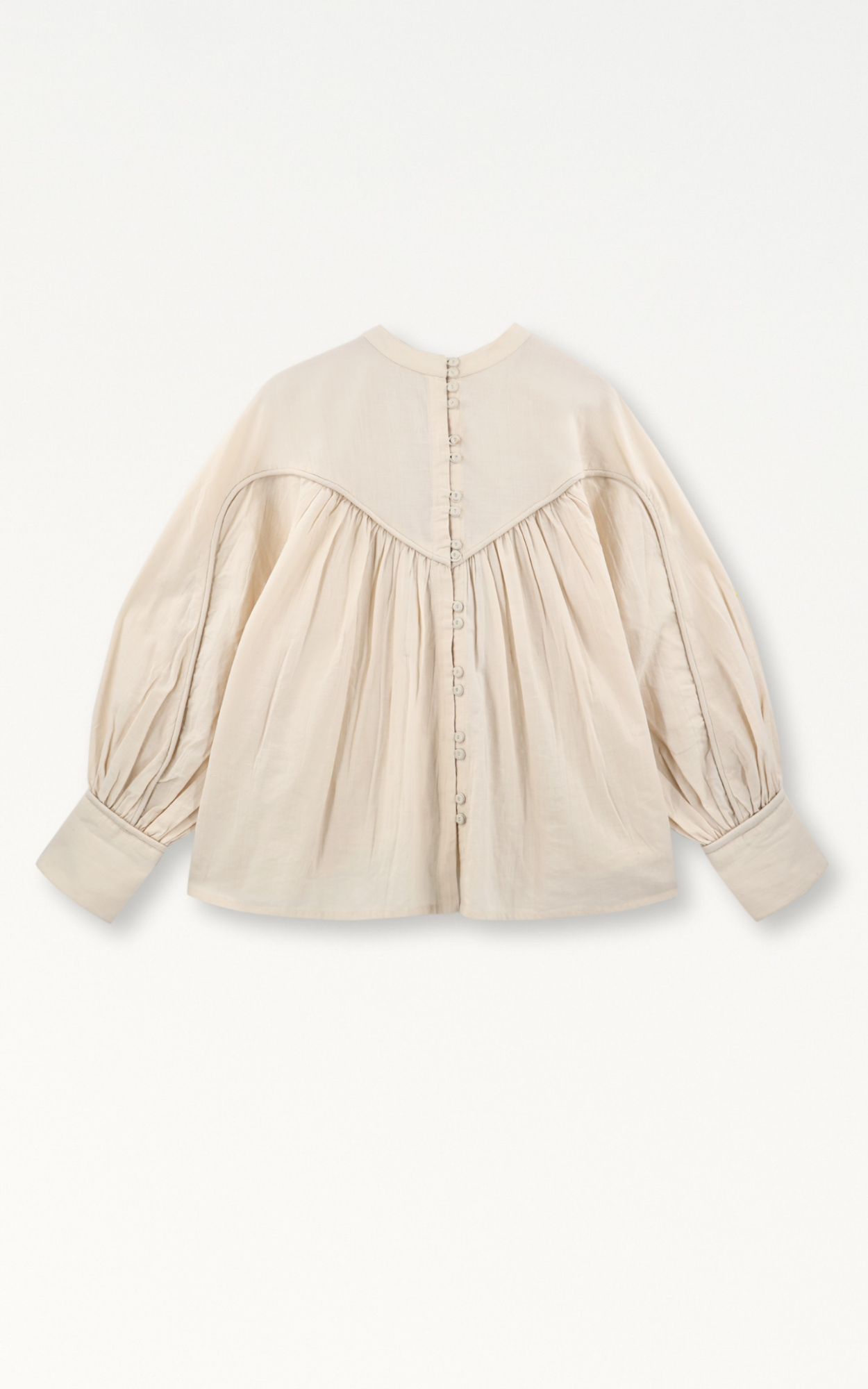 Blouse in Oat