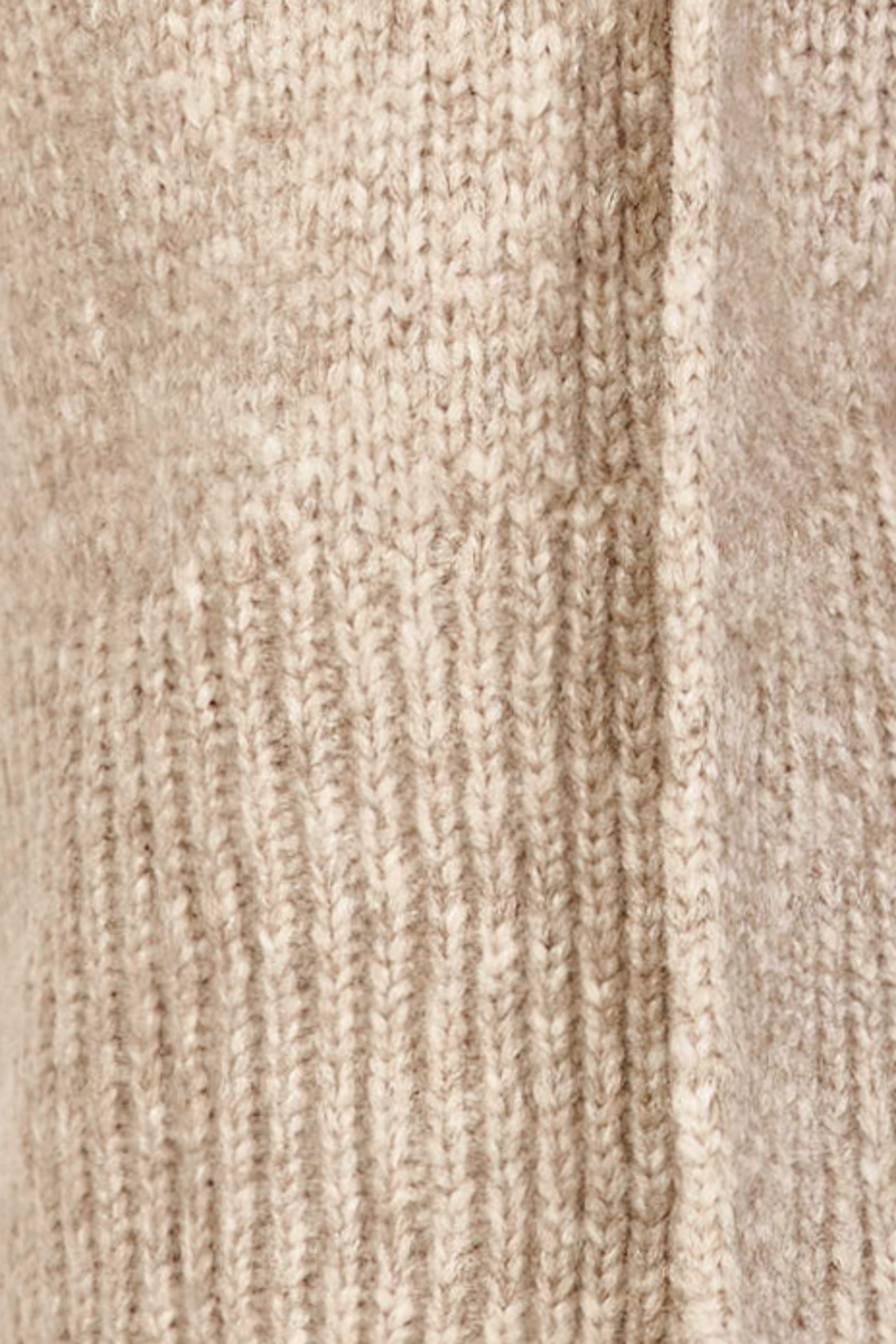 Open Side Pullover in Camel