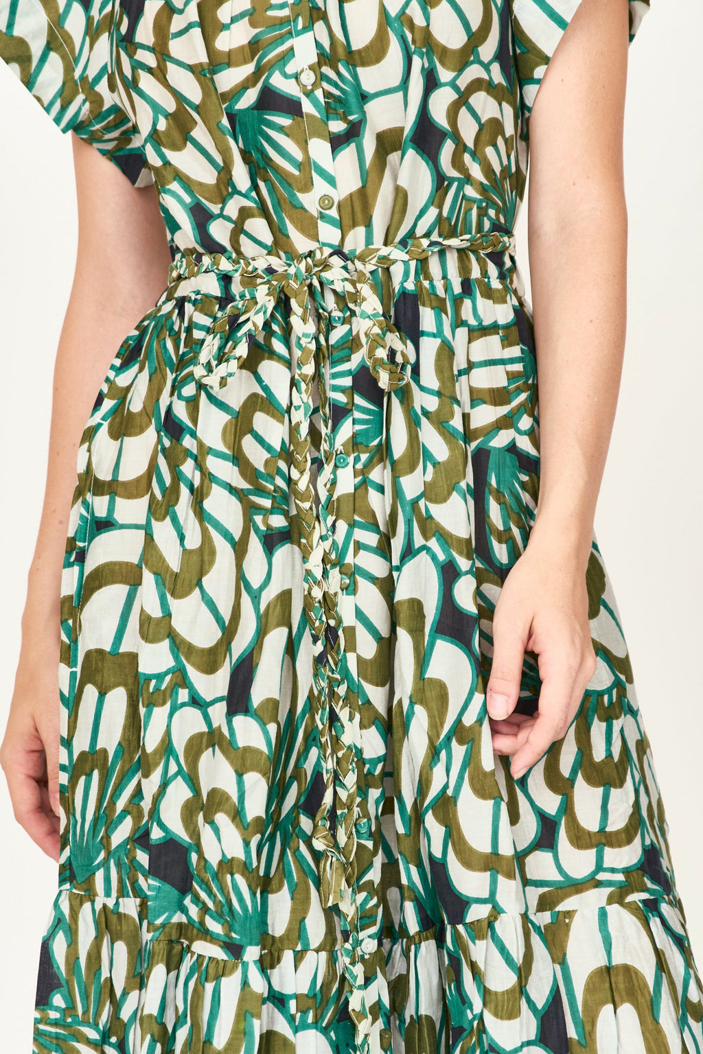 Short raglan sleeves dress