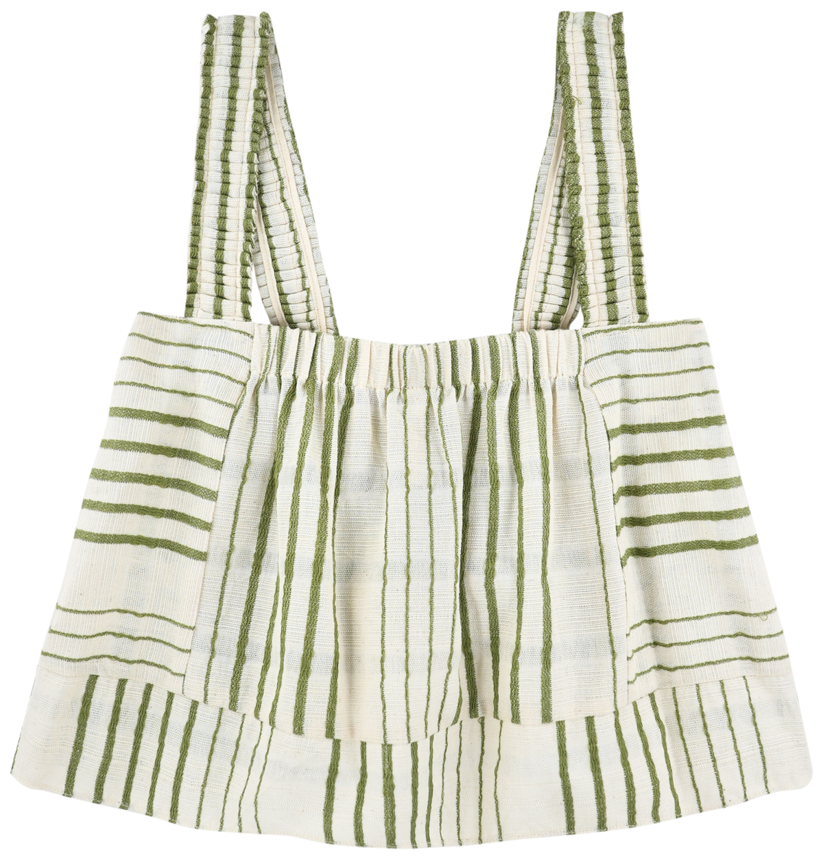 Tank in Garden Stripe
