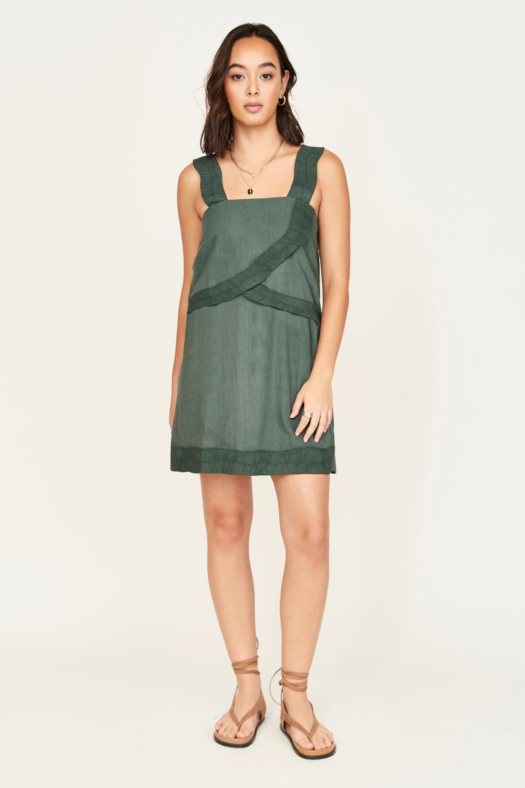 Slight a-line mini dress