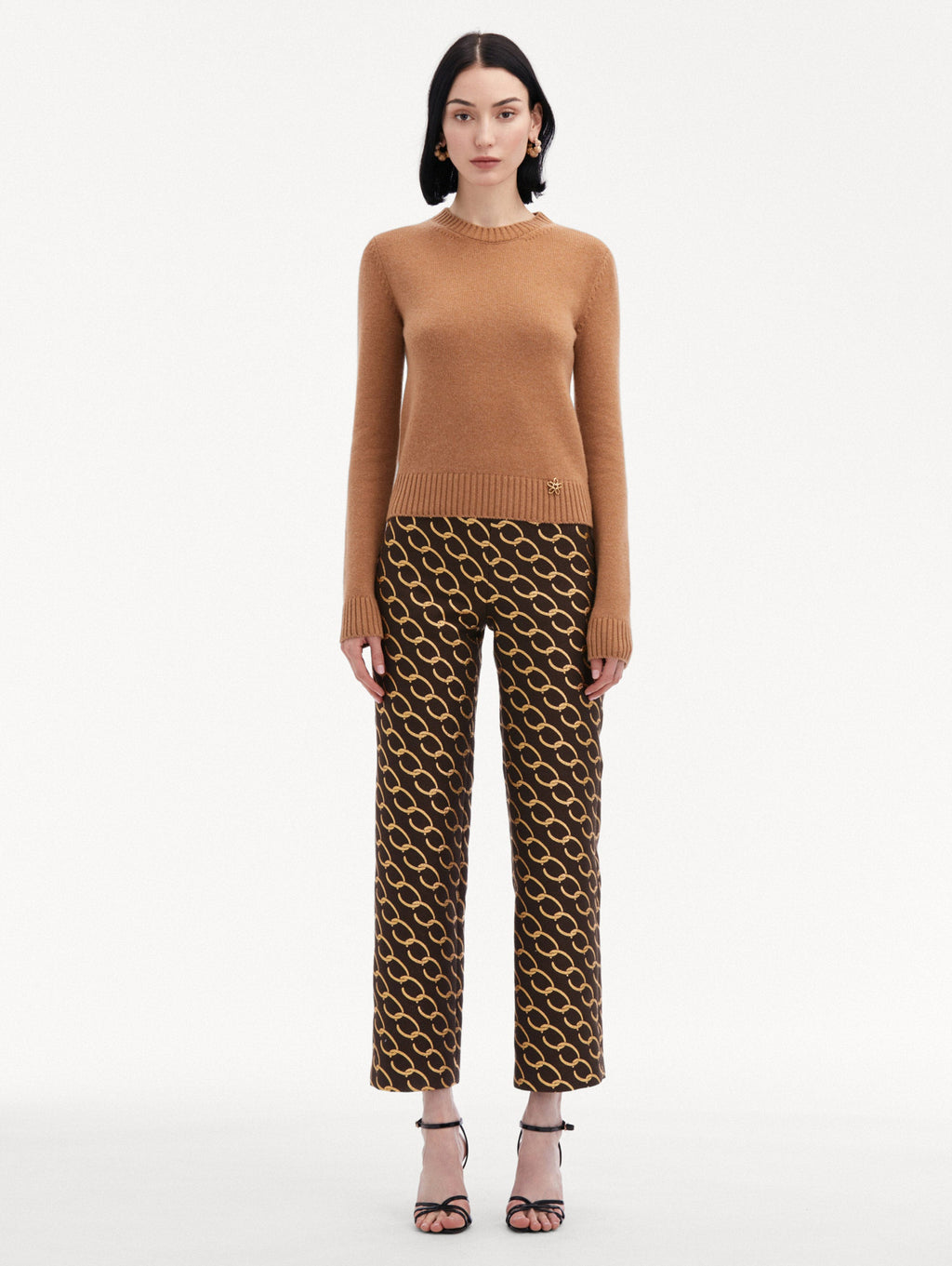 Short Ribbed Long Sleeve Top