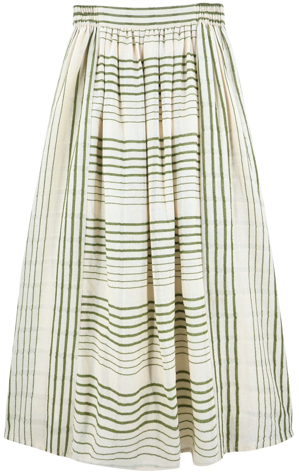 Skirt in Garden Stripe