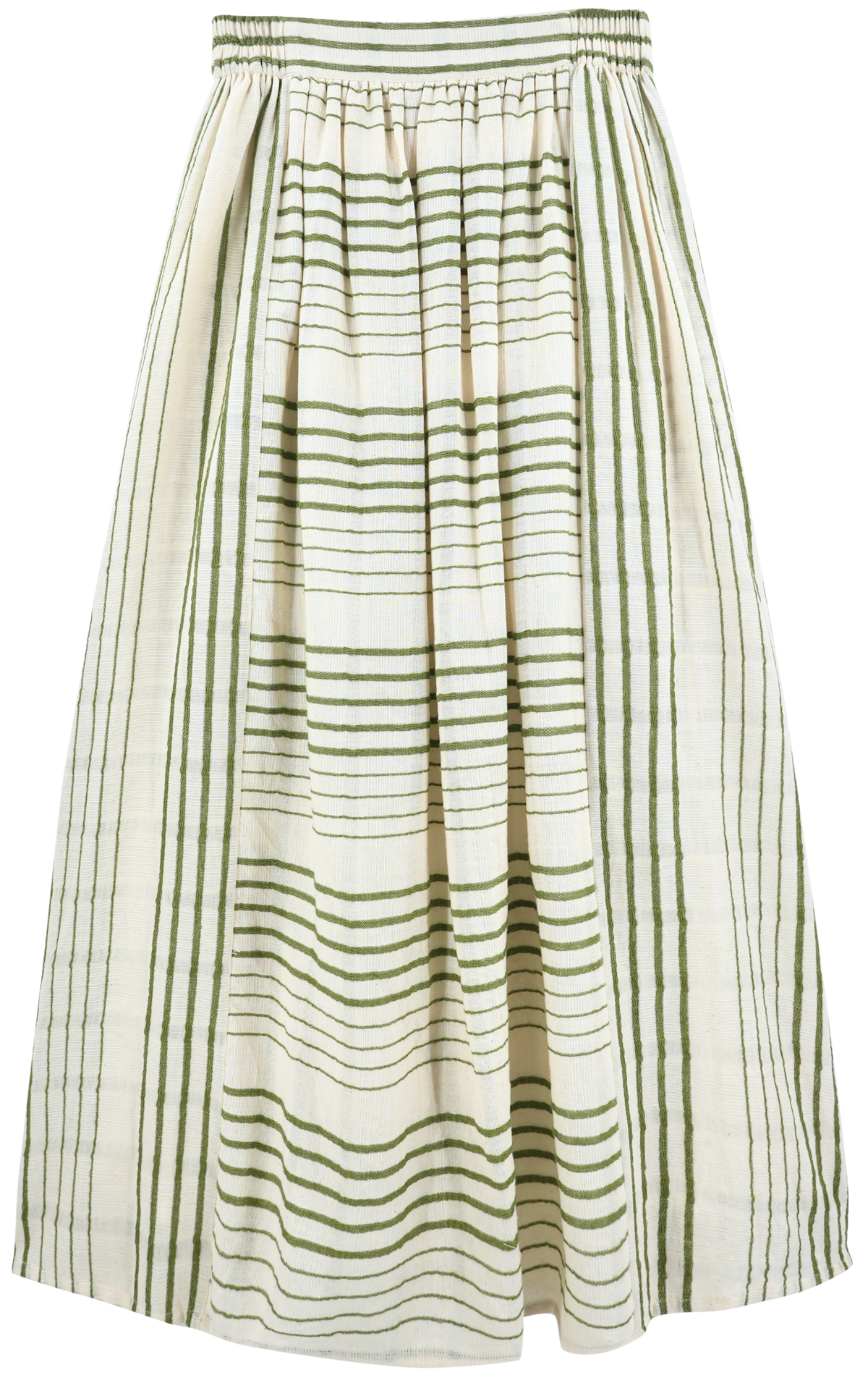Skirt in Garden Stripe