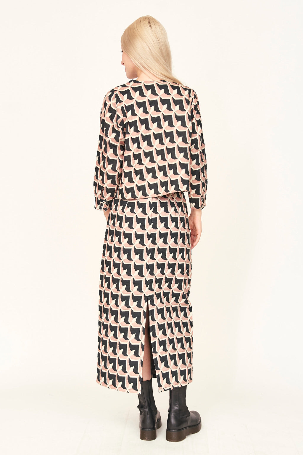 Skirt in Clay Parquet