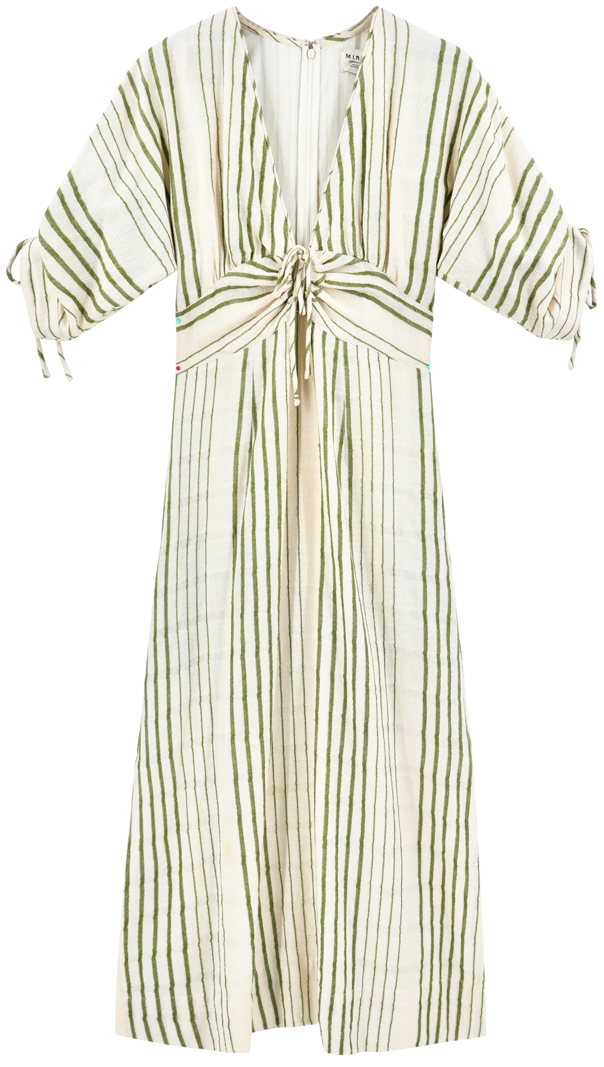 Silver Lake Dress in Garden Stripe