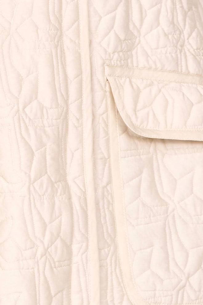 Jacket in Snow Parquet