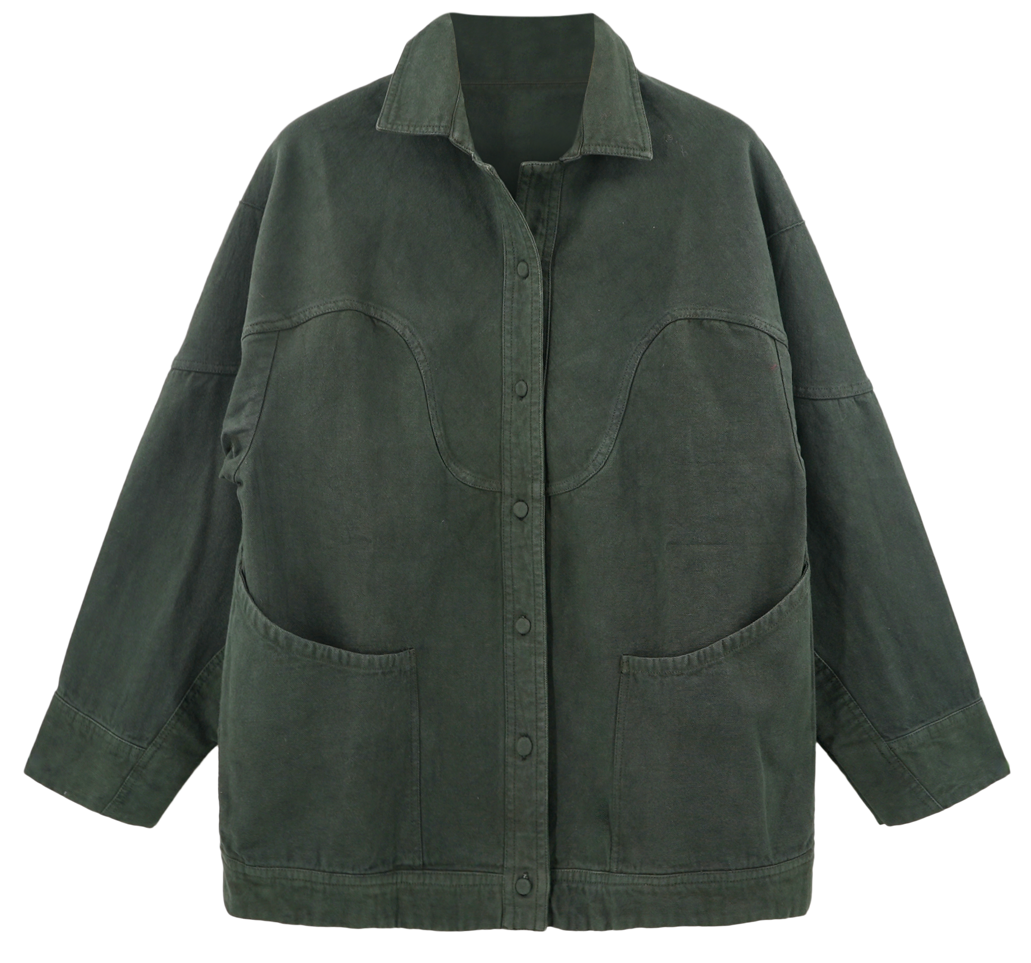 Jacket in Black Olive