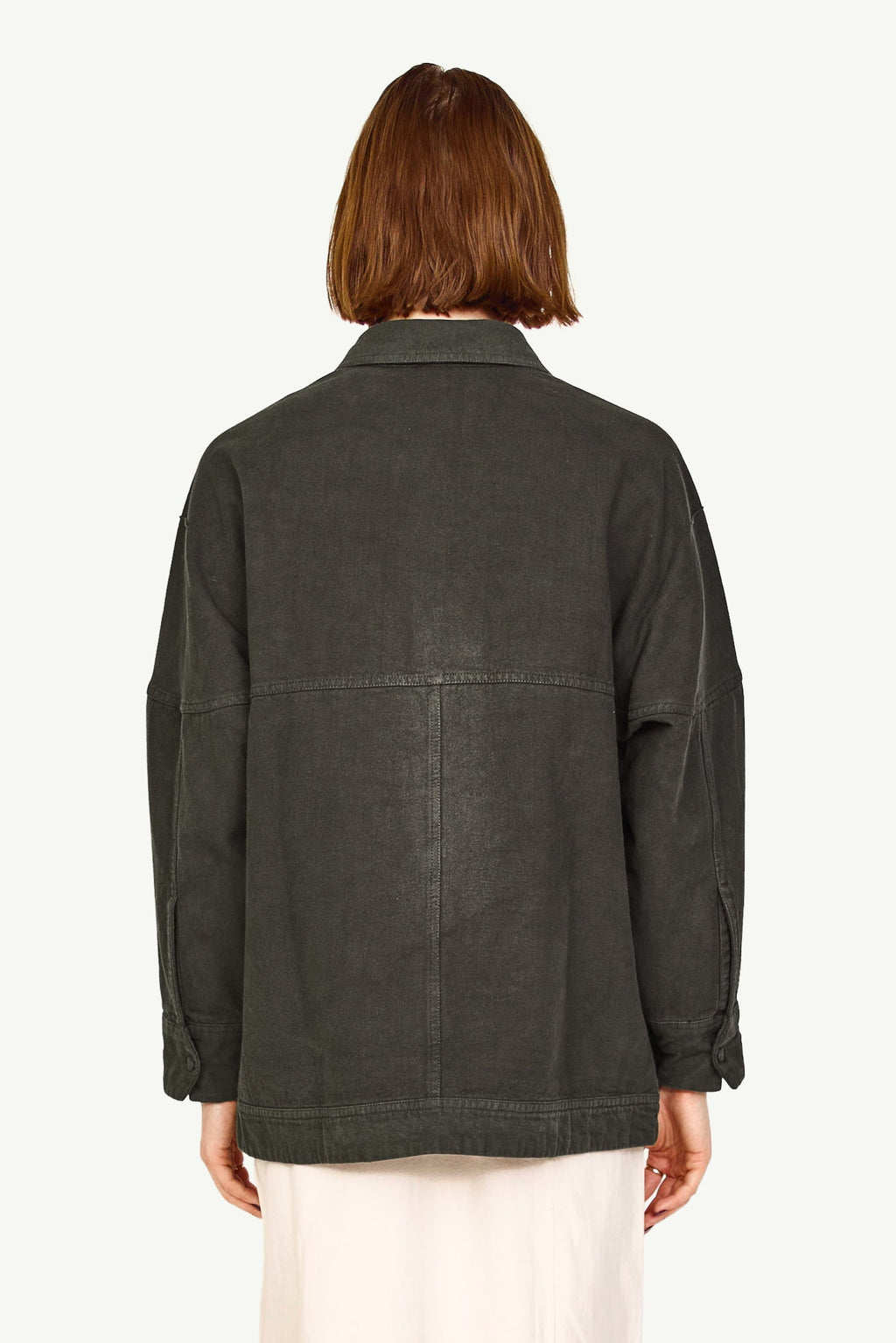 Jacket in Black Olive