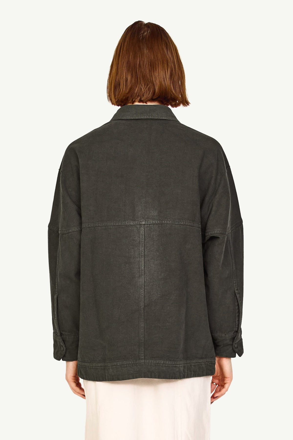 Jacket in Black Olive