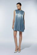 Pleat dress with lining