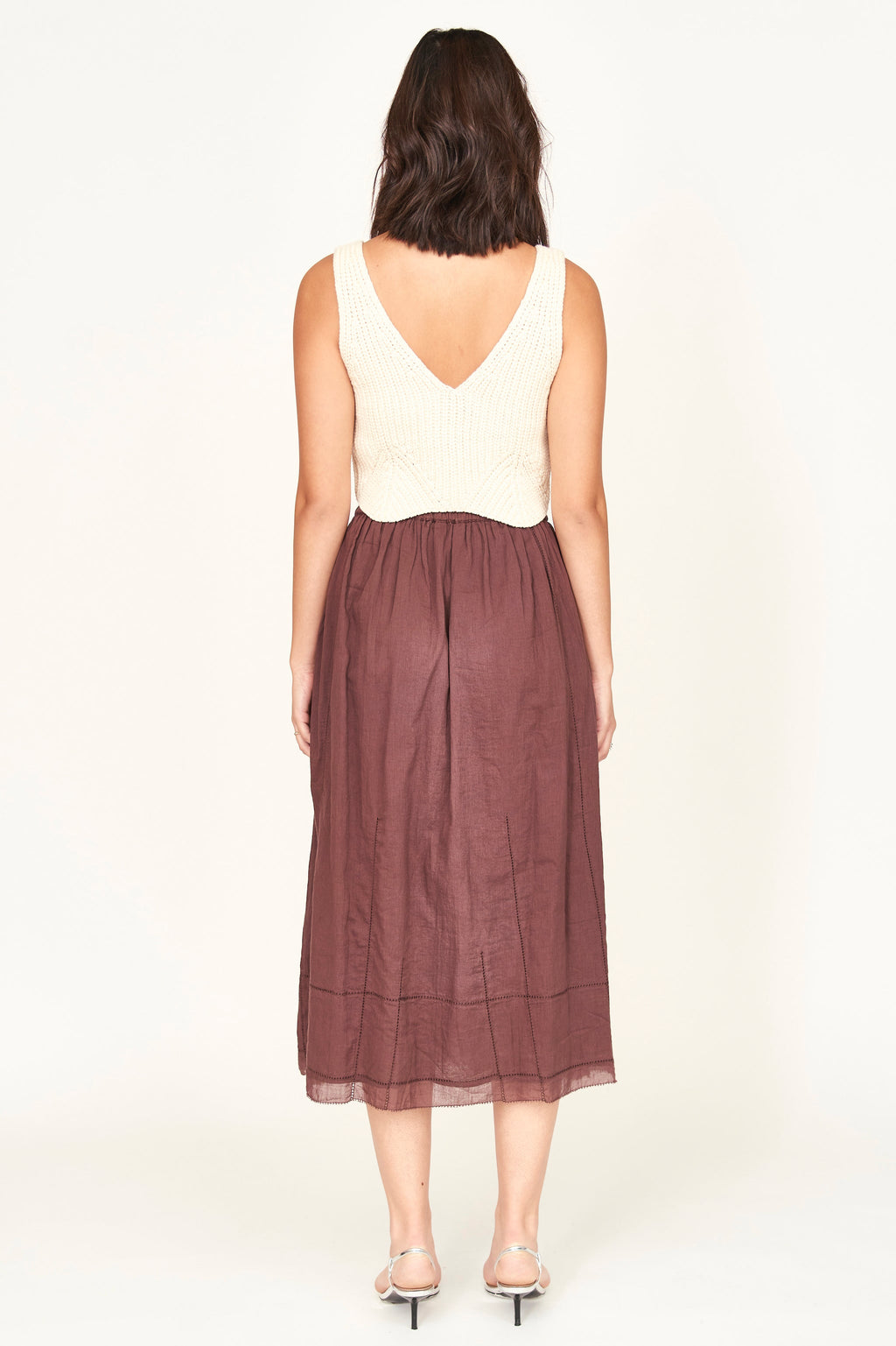 Gathered skirt