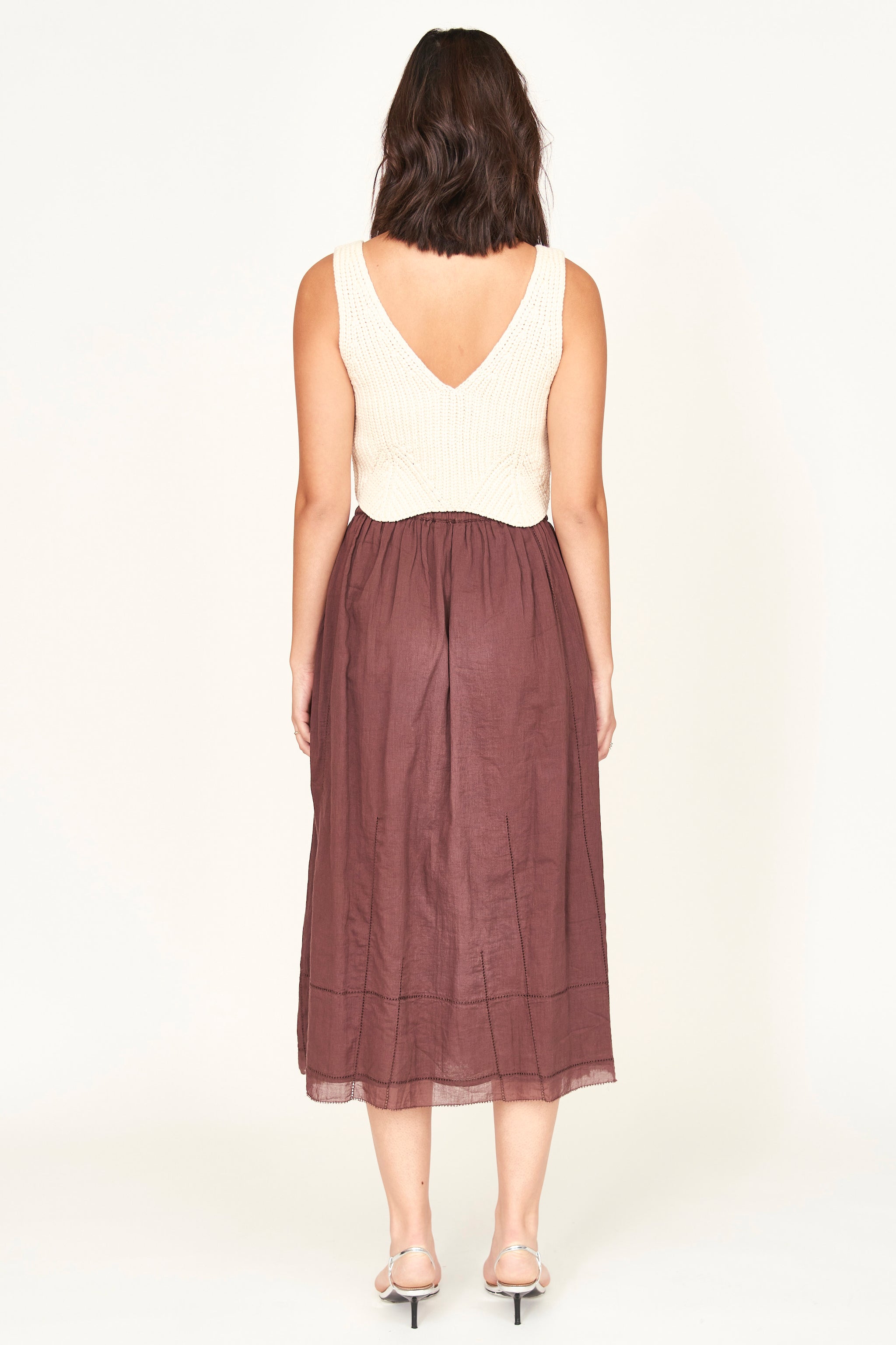 Gathered skirt
