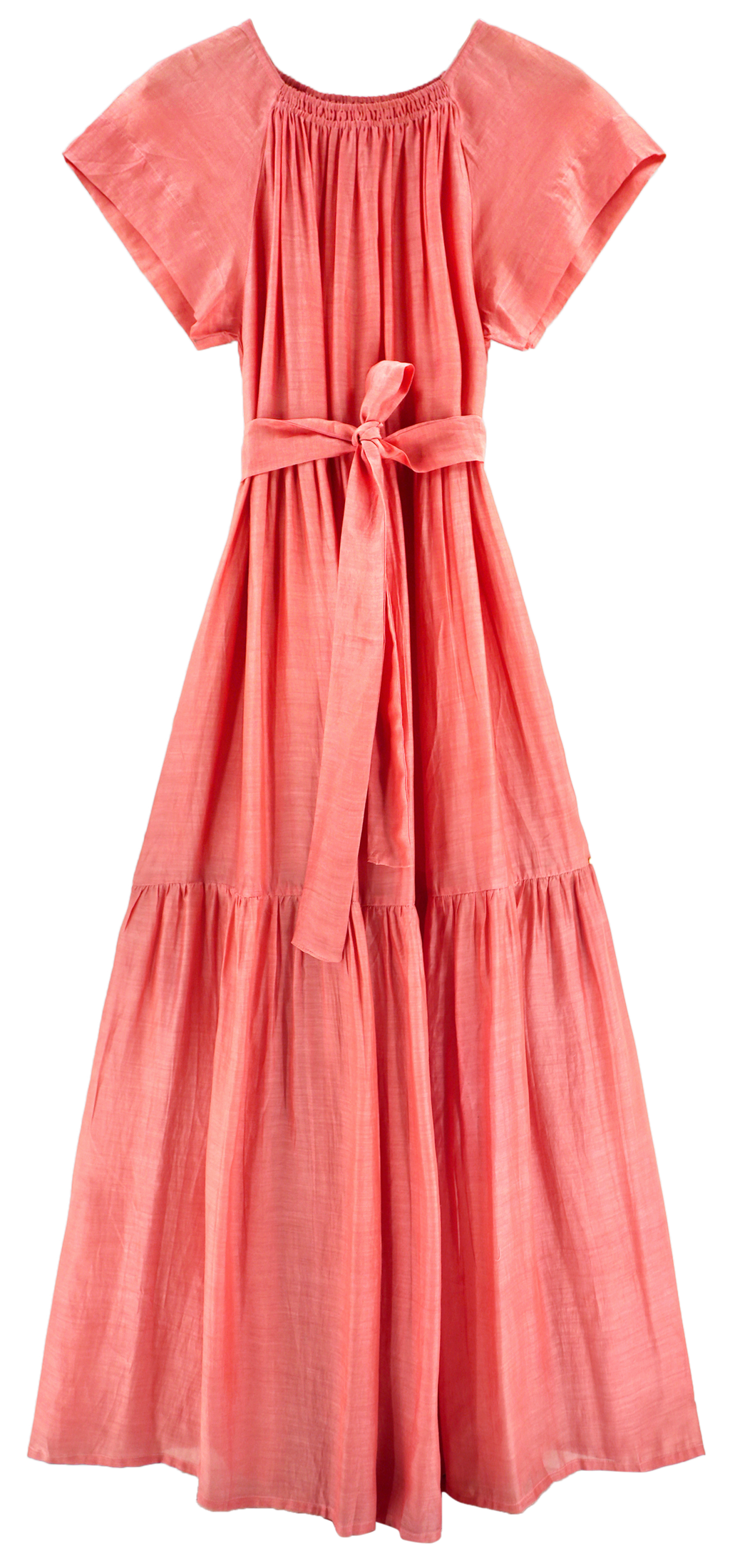Maxi Dress in Coral