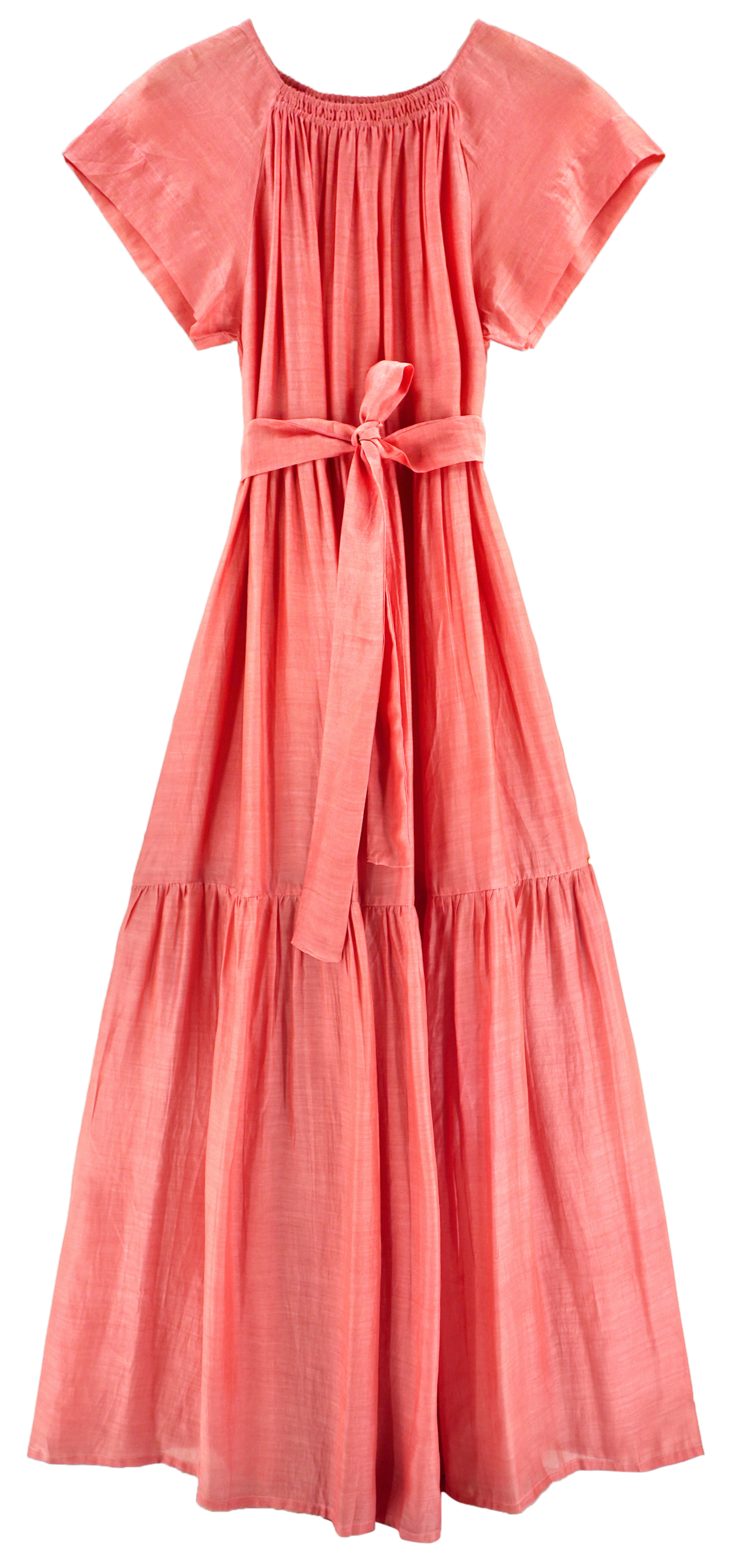 Maxi Dress in Coral