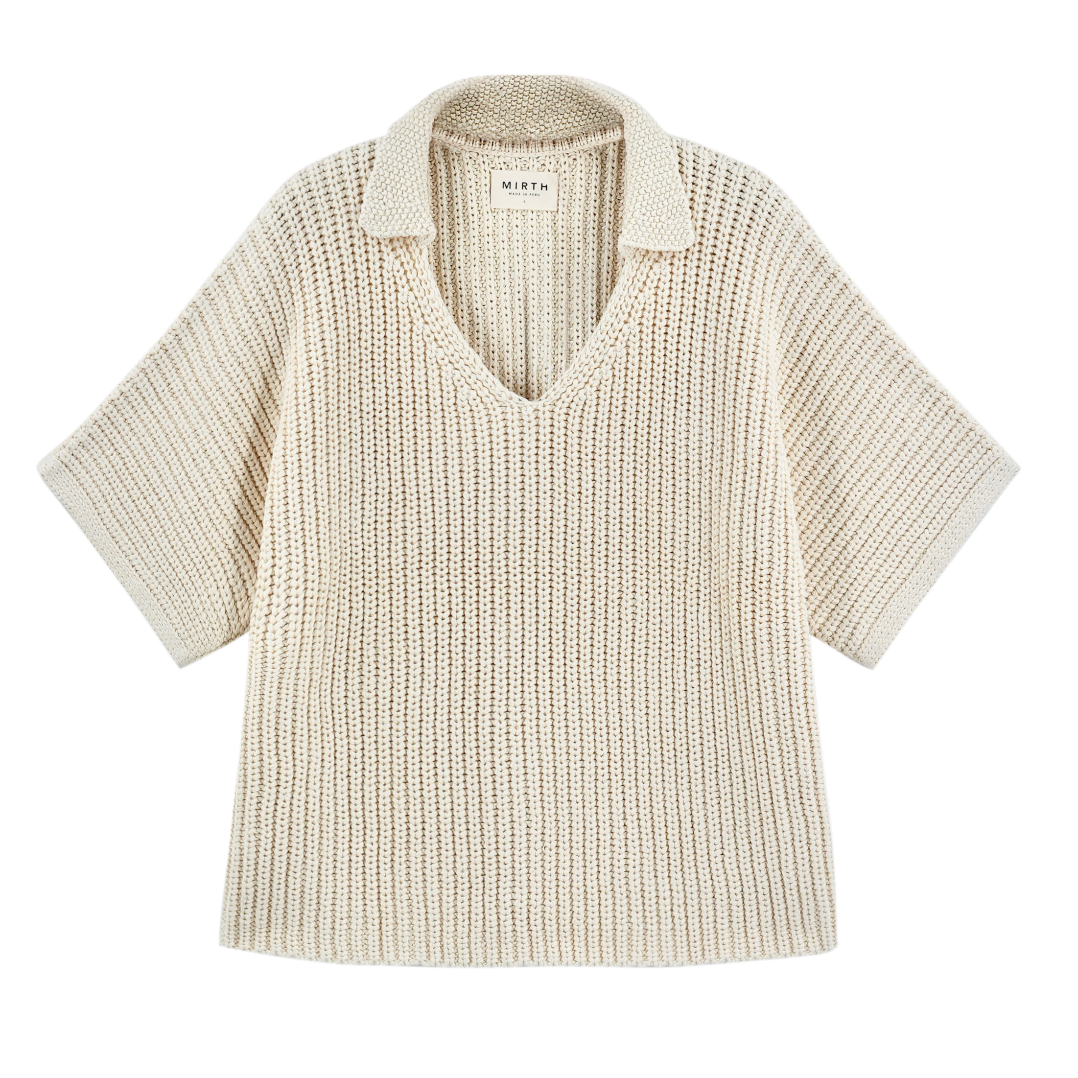Knit Top in Bone
