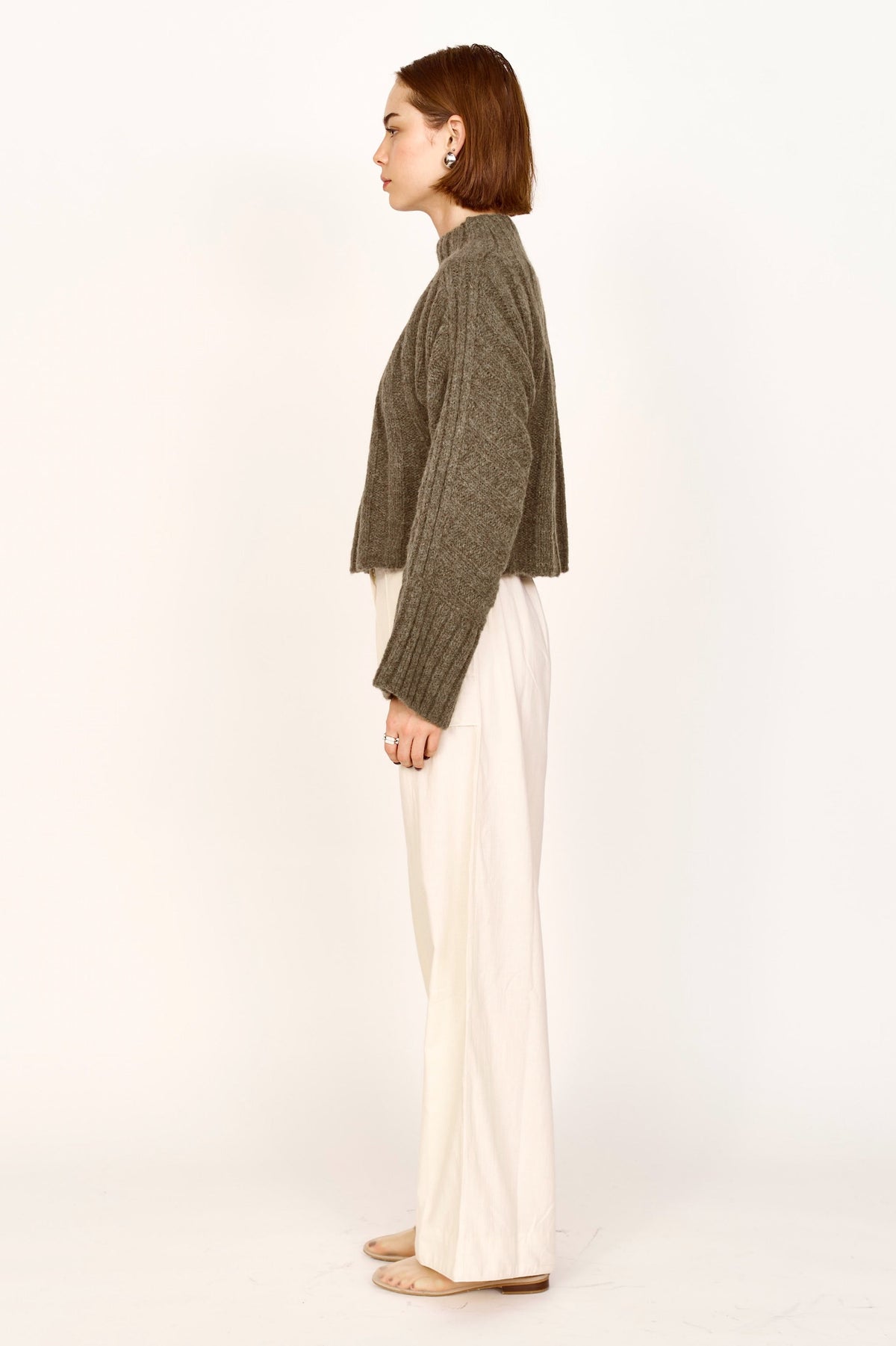 Sweater in Olive