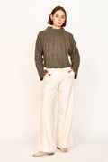 Sweater in Olive