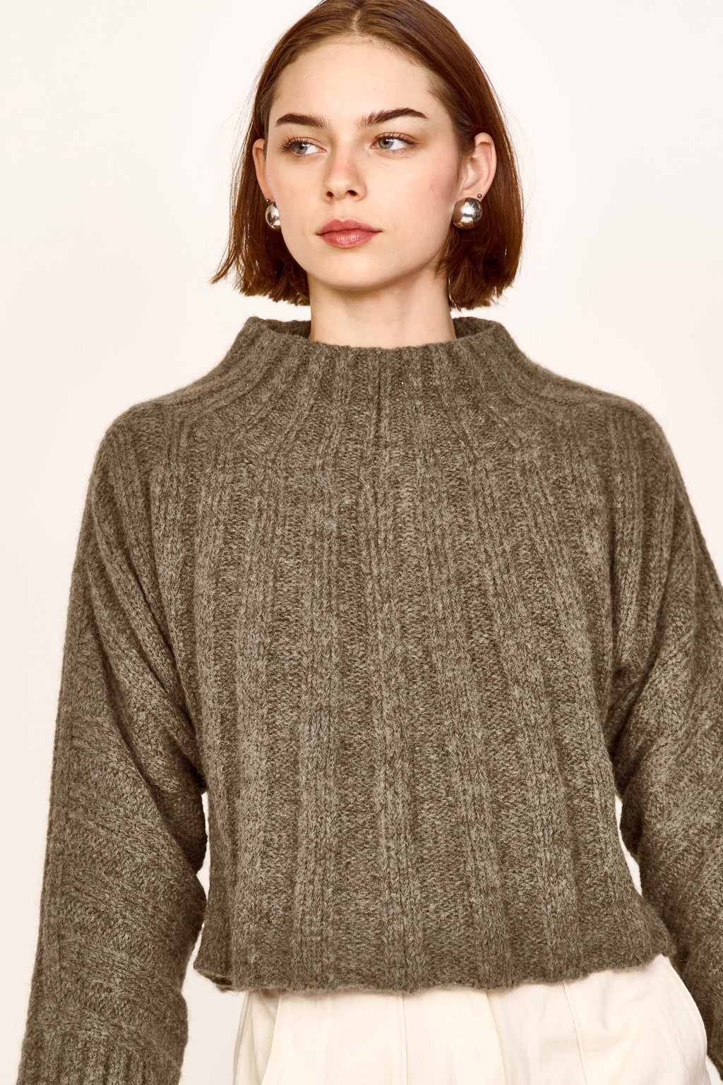 Sweater in Olive