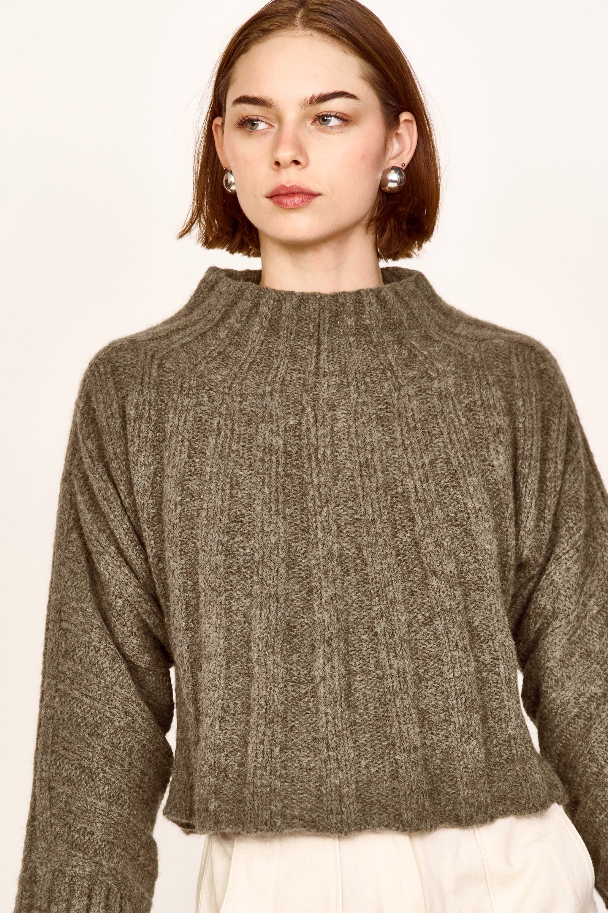 Sweater in Olive